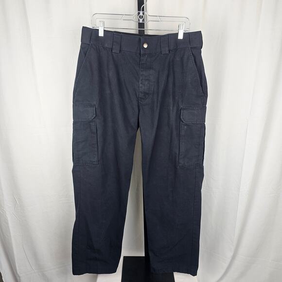 5.11 Tactical Series Men’s Navy Utility Cargo Pants 36x32 Ripstop Cotton Blend - Picture 1 of 9